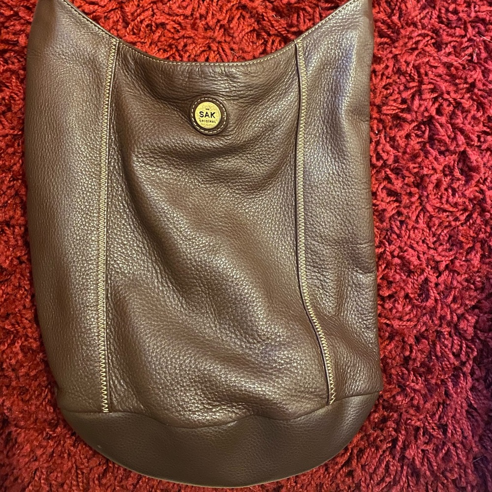 Brown sac bag